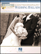 Contemporary Wedding Ballads piano sheet music cover